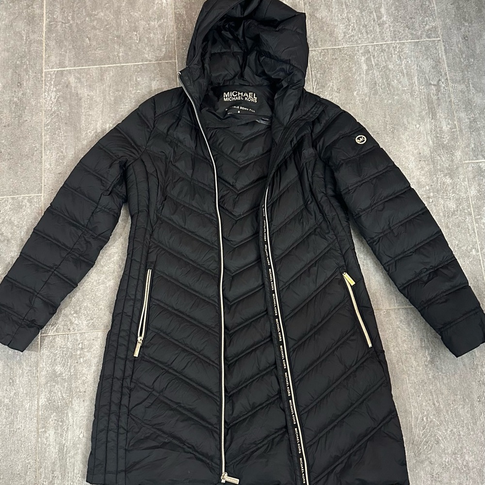 Michael Kors Women's Black Puffer Jacket